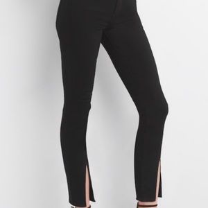 Gap High Waist Slit Jeans